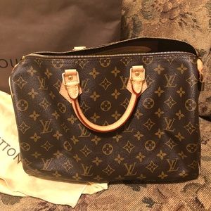 Authentic Louis Vuitton Speedy 35